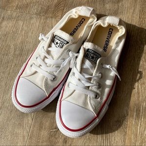 Classic White Slip On Converse 7